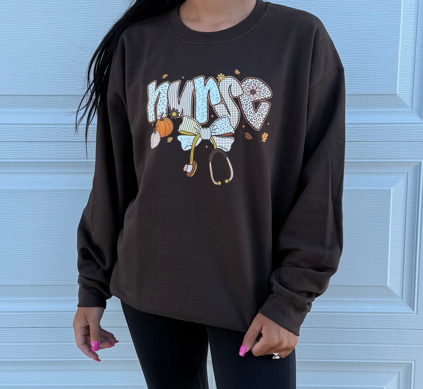 Fall Nurse Crewneck