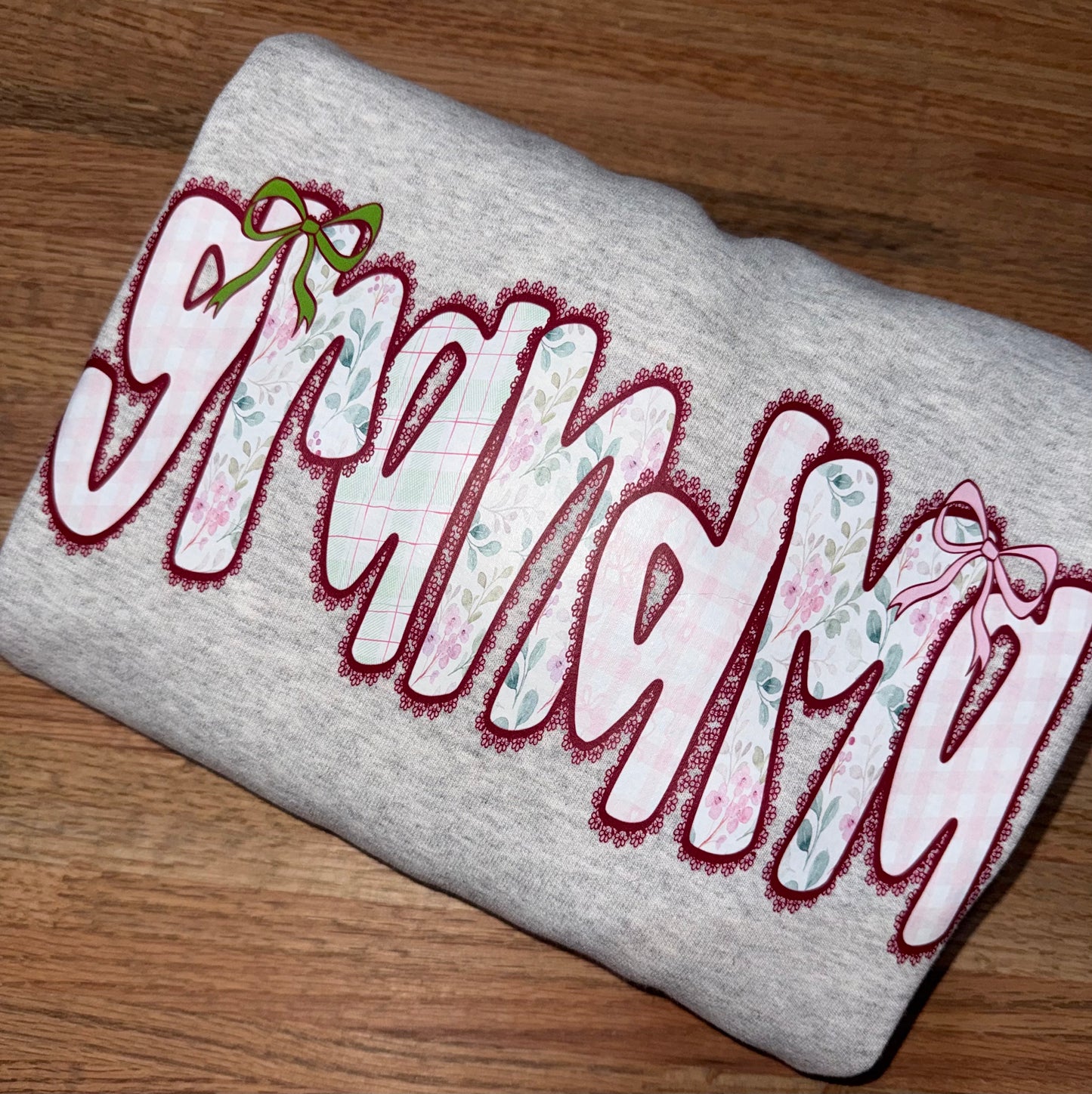 Floral Grandma Crewneck