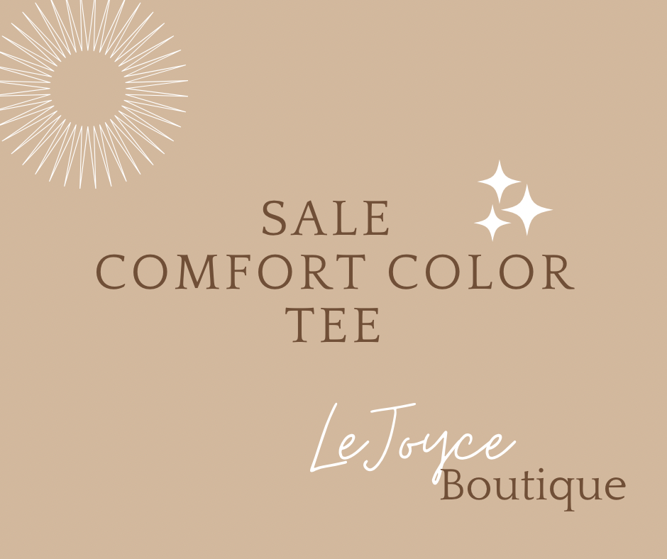 SALE COMFORT COLOR TEE