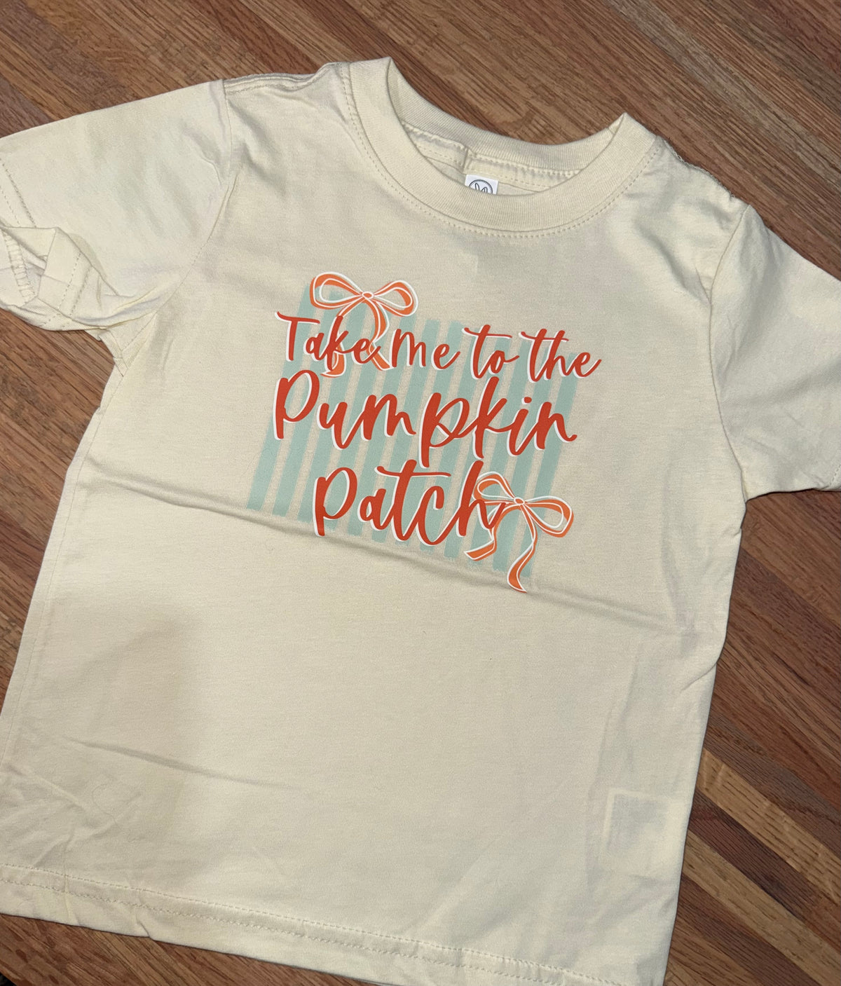 Take Me To The Pumpkin Patch Kids Tee