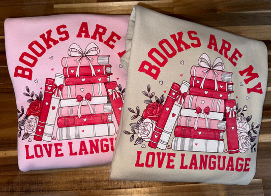 Book Love Language Crewneck