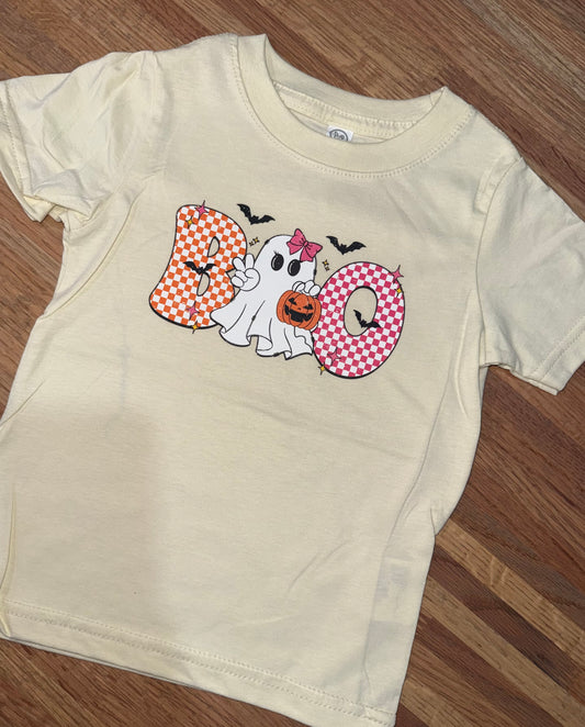 Girls Boo Tee