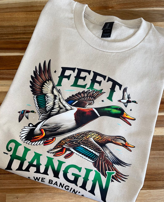 Feet Hangin We Bangin’ Tee