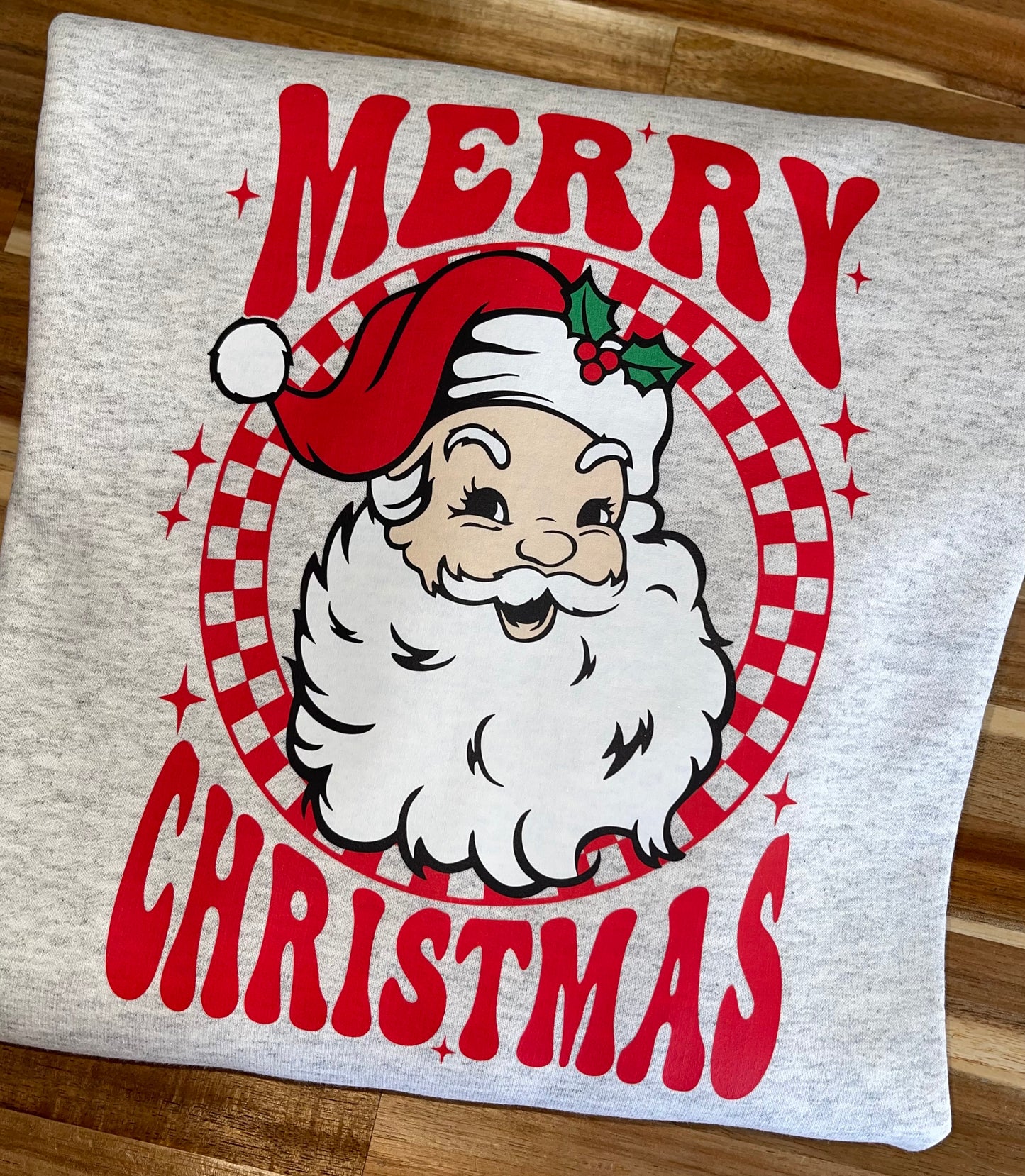 Santa Merry Christmas Crewneck