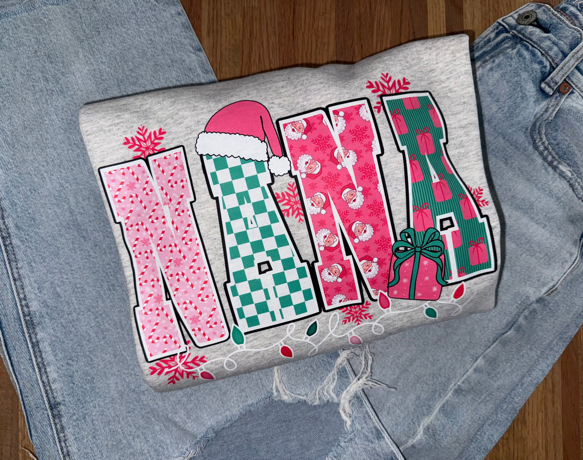 Christmas Nana Crewneck
