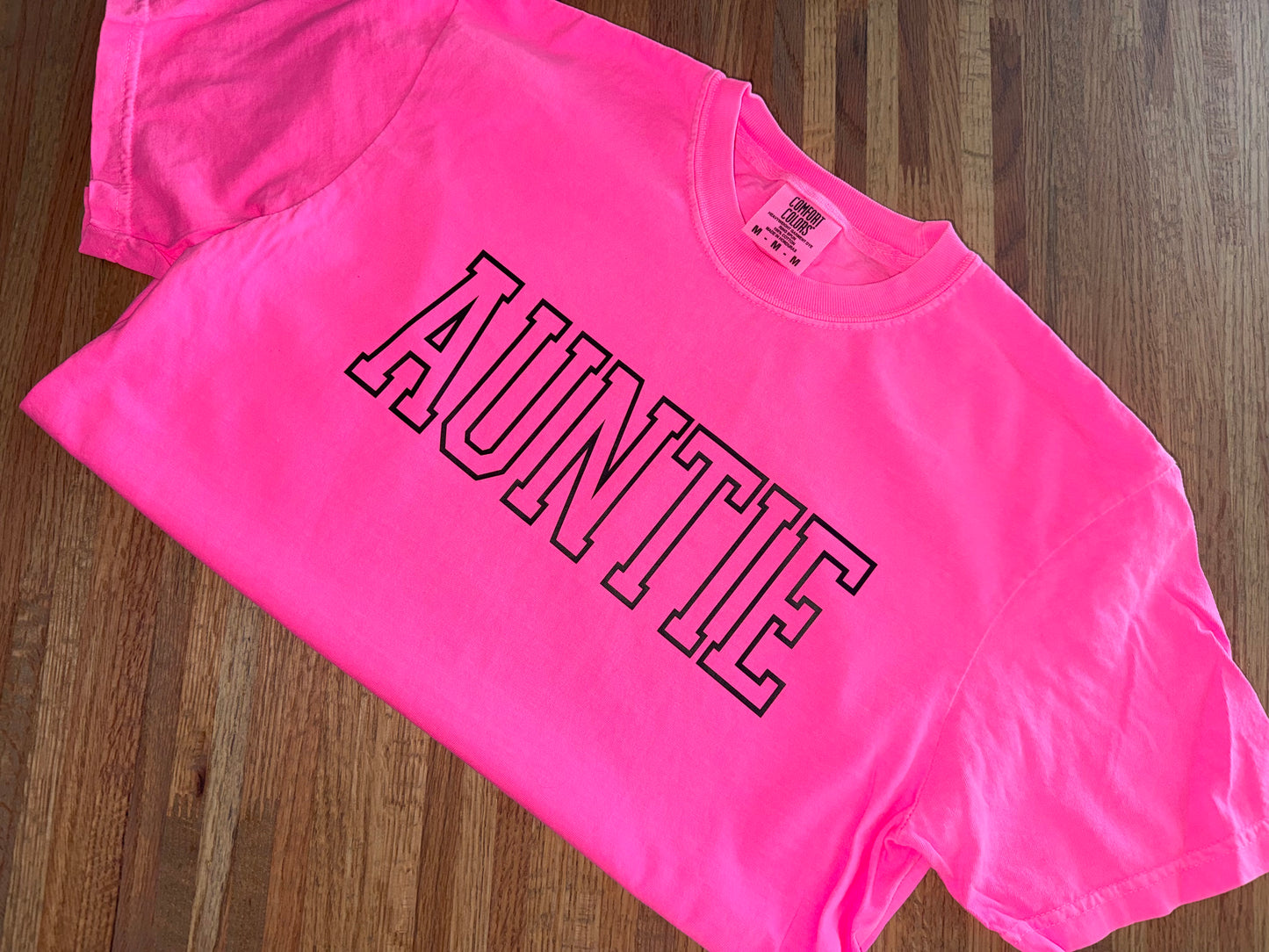 Pink Auntie Tee