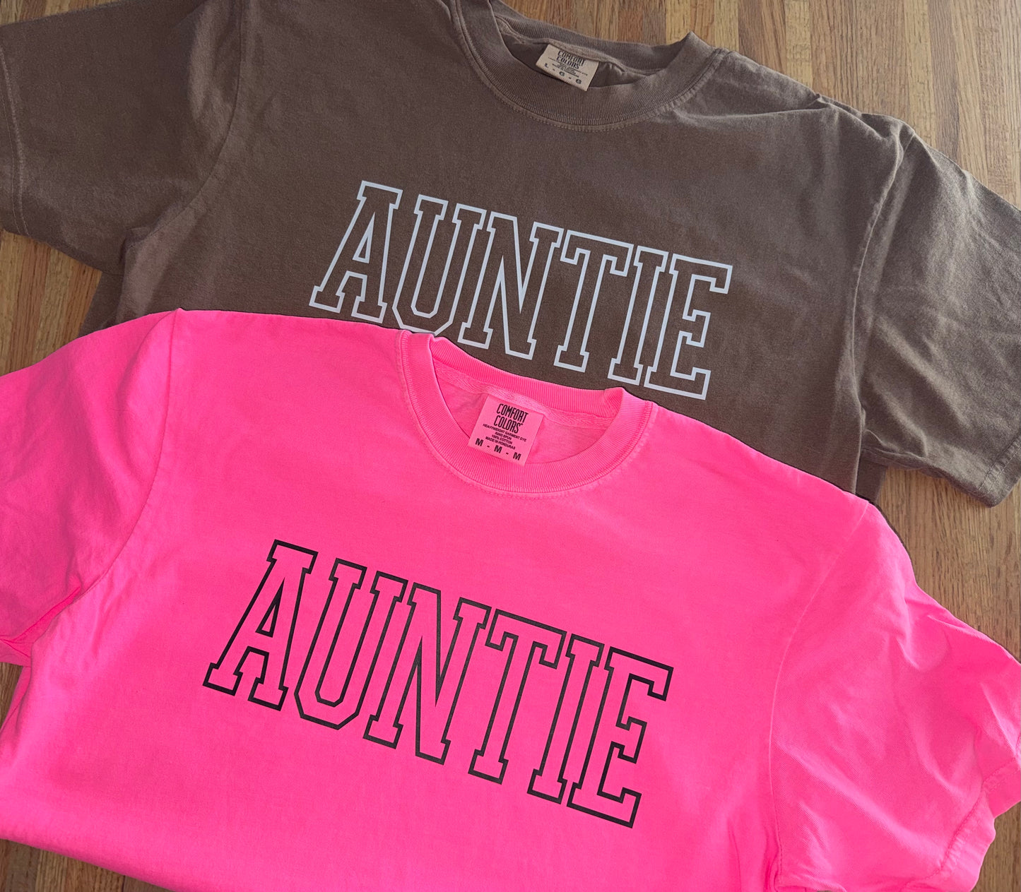 Pink Auntie Tee