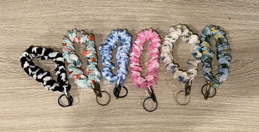Scrunchie Keychains
