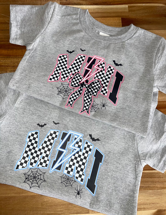 Mini Checkered Kids Tee