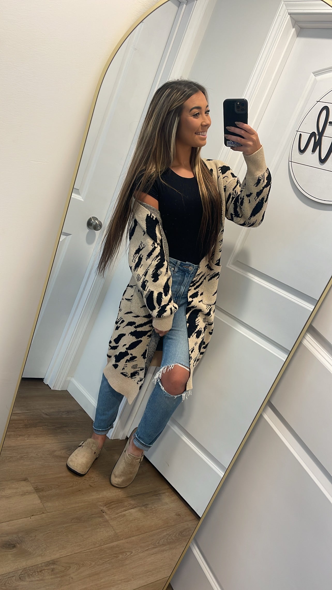 Harper Animal Print Cardigan