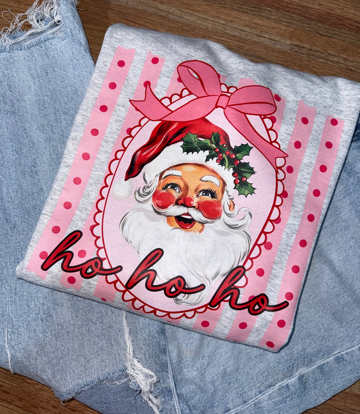 Santa Bows Crewneck