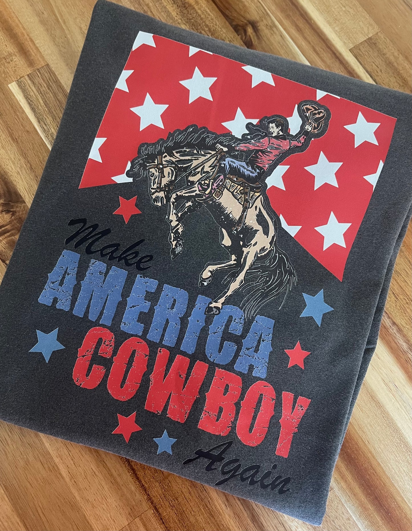 Make America Cowboy Again tee