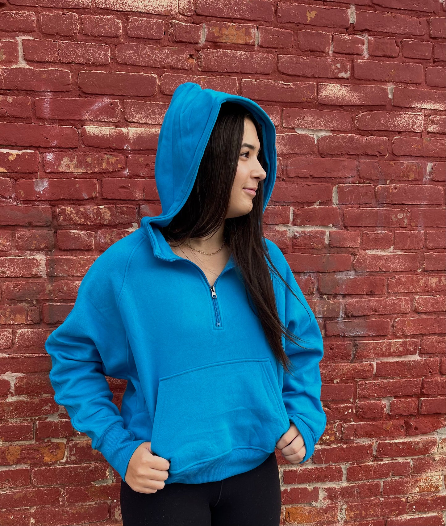 Cozy Up Quarter Zip Hoodie