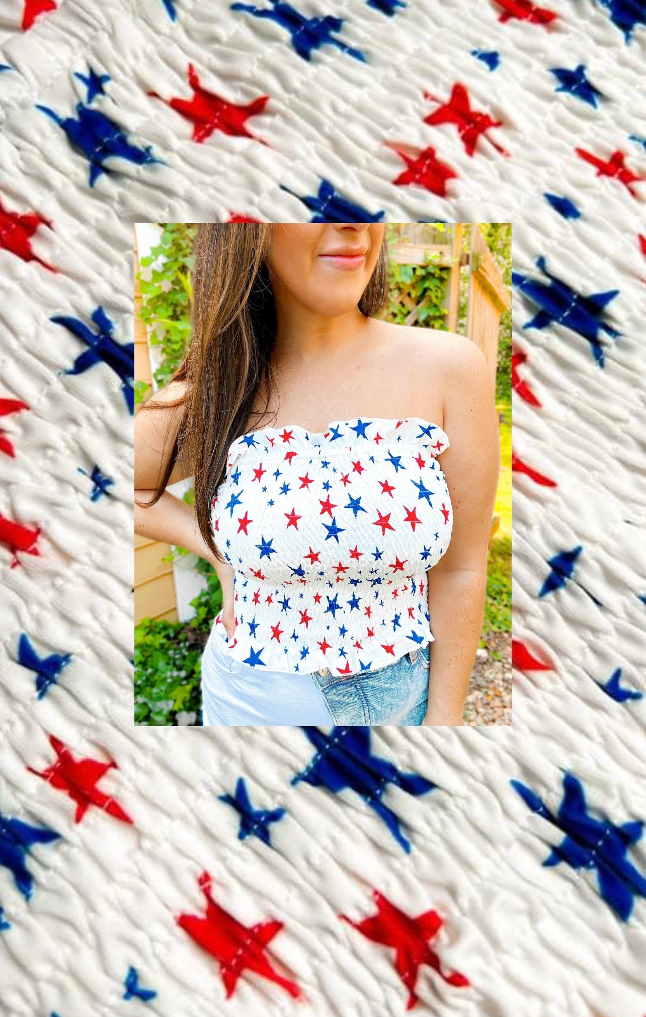 Fourth Of July Tube Top￼