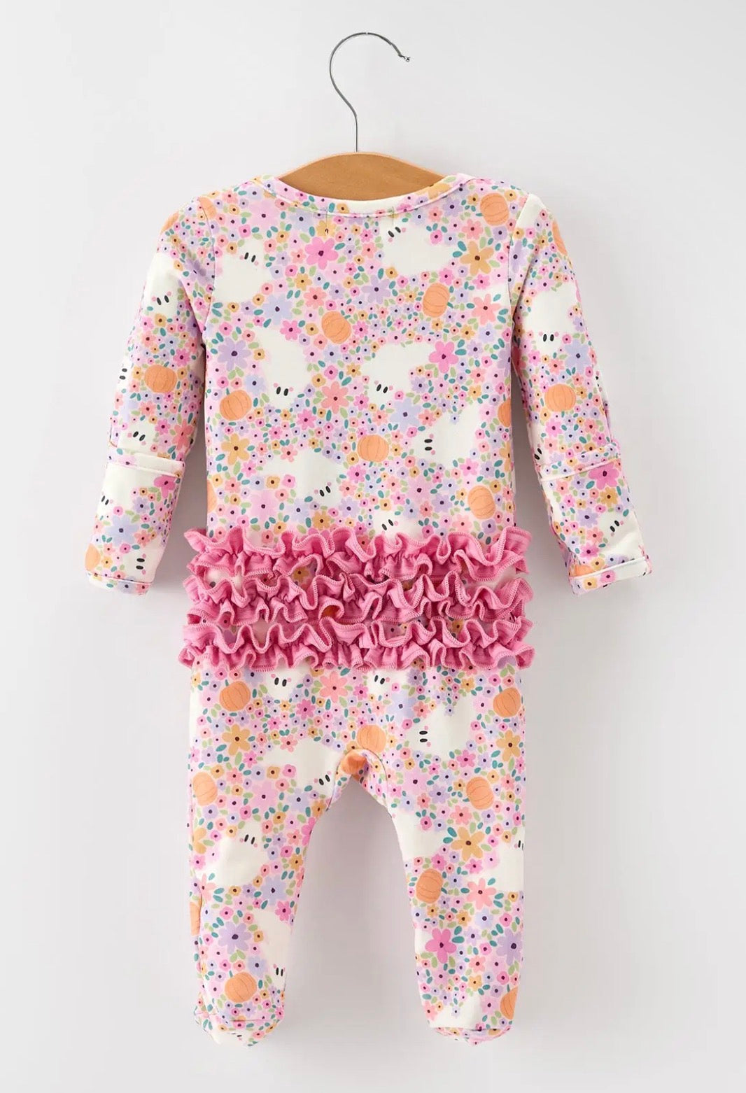 Halloween Ghost Baby Footie