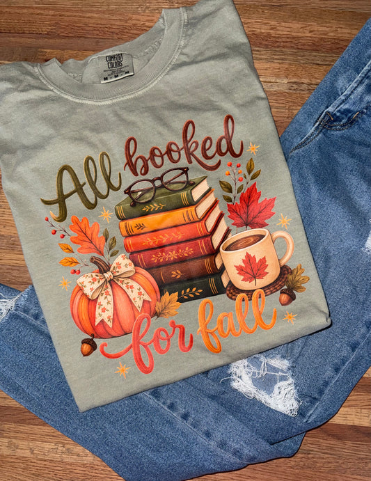 All Booked For Fall Tee