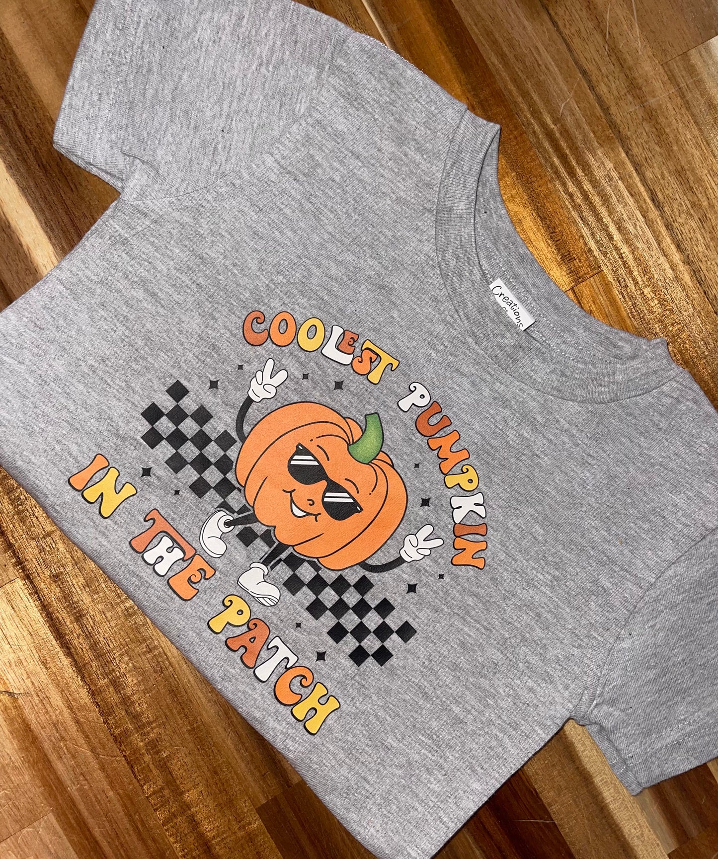 Coolest Pumpkin In The Patch Kids Tee